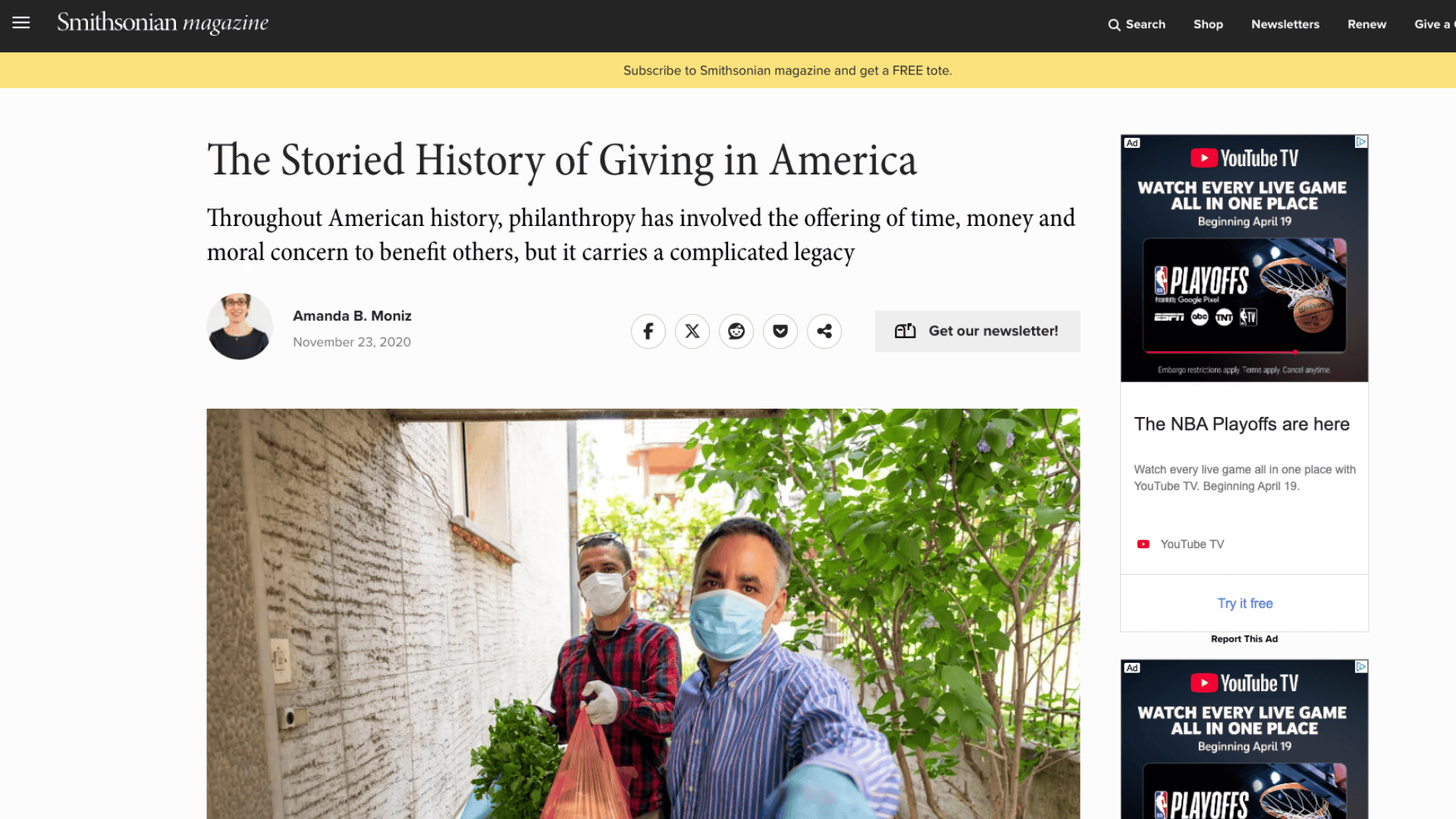The Storied History of Giving in America Preview of The Storied History of Giving in America