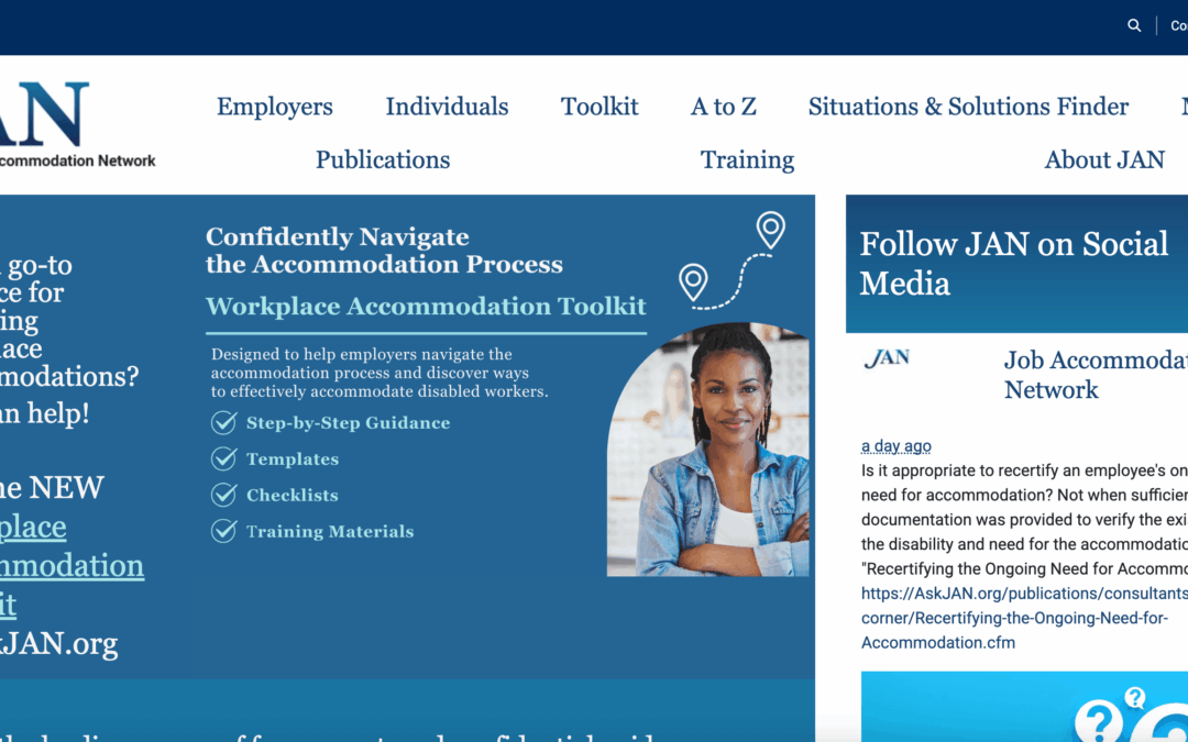 Job Accommodation Network (JAN)