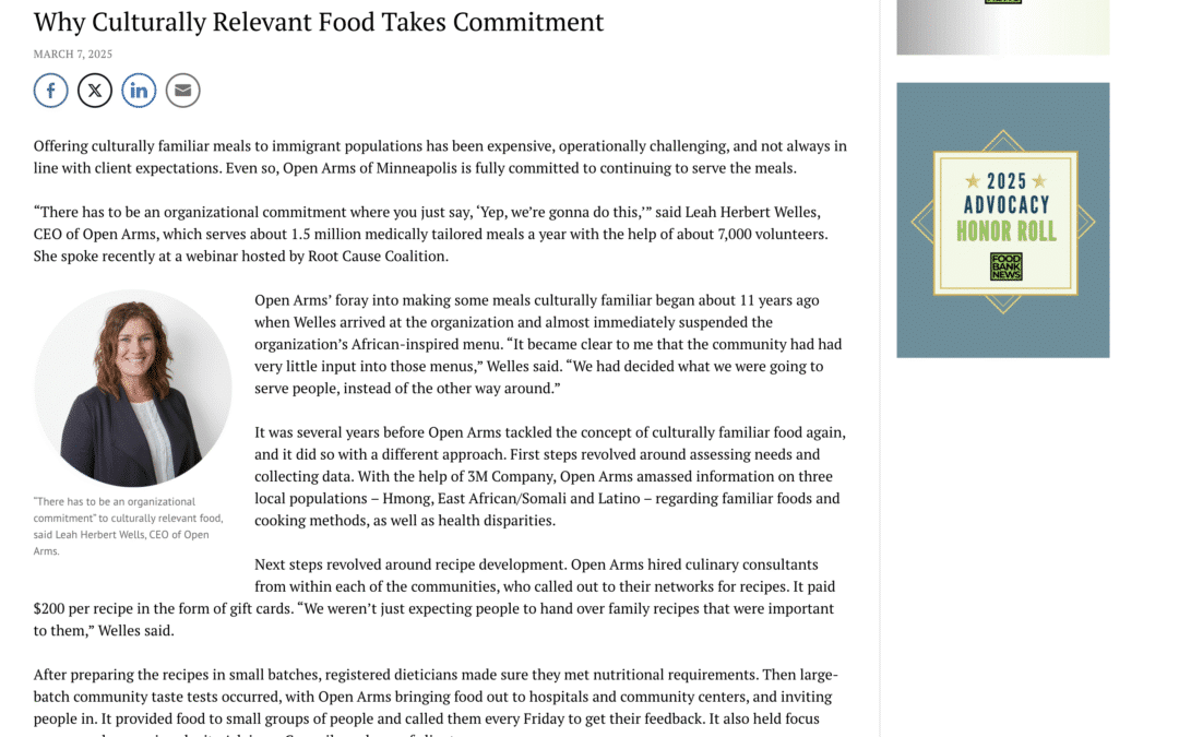 Why Culturally Relevant Food Takes Commitment